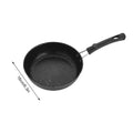 1pcs Frying Pan Non-stick Mini Thick Steak Flat Pan Black Suitable For Fried Food Cooking And Stir-Frying Kitchen Utensils