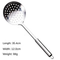 Durable Stainless Steel Wok Spatula Long Handle Kitchen Gadgets Kitchen Cooking Utensil Set Steak Shovel Cooking Tools