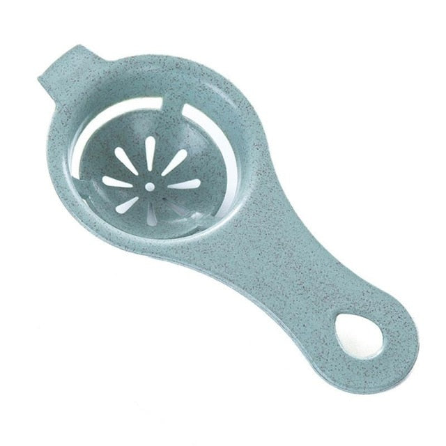 5 Colours Egg Separator Eggs Yolk Filter Gadgets Eco Friendly Plastic White Yolk Sifting Home Tool Kitchen Accessories
